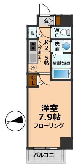 【間取り】 | ルクレ上北沢ルネサンスコート