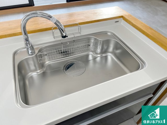 リベール加古川シティWEST壱番館の設備|広々としたシンクで食器洗いも楽々！