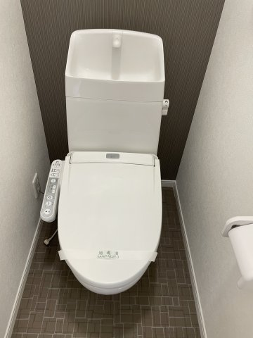 川崎市多摩区東三田１丁目のアパートのトイレ