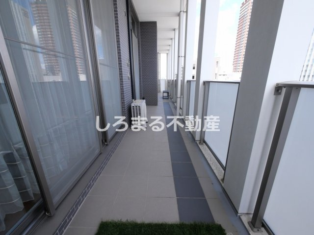 セイワパレス玉造のバルコニー