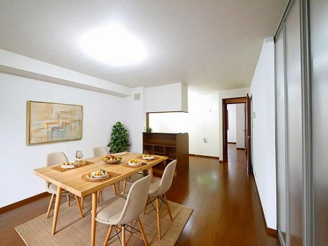 サンハイム　壱番館の居間・リビング|CGで家具等を配置したもので家具等は含まれません