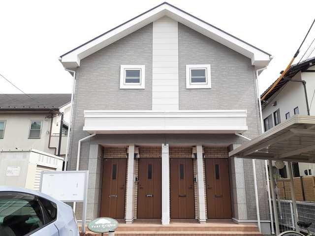 川崎市多摩区宿河原５丁目のアパートの外観