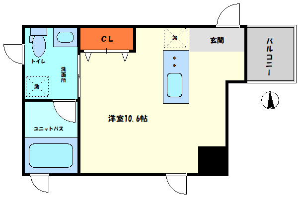 ルクレ堺筋本町レジデンスの間取り|ルクレ堺筋本町レジデンス　間取り