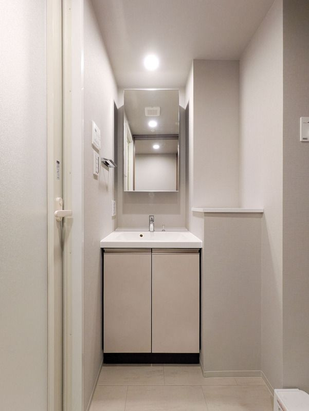 Alivis浦安の洗面所