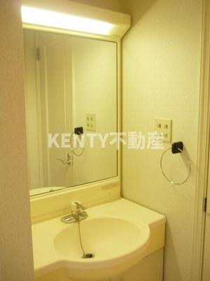 【洗面所】 | サニーヒル・ヒバリⅠ | 忙しい朝には欠かせない洗面所です