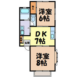 【間取り】 | エステート八事B棟