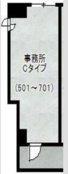 グラン・ビルド江戸堀（テナント）の間取り|グラン・ビルド江戸堀（テナント）　間取り