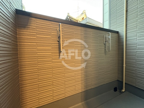 ハーモニーテラス墨江のバルコニー|ハーモニーテラス墨江　バルコニー