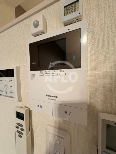 ハーモニーテラス墨江のセキュリティ|ハーモニーテラス墨江　モニター付きインターホン