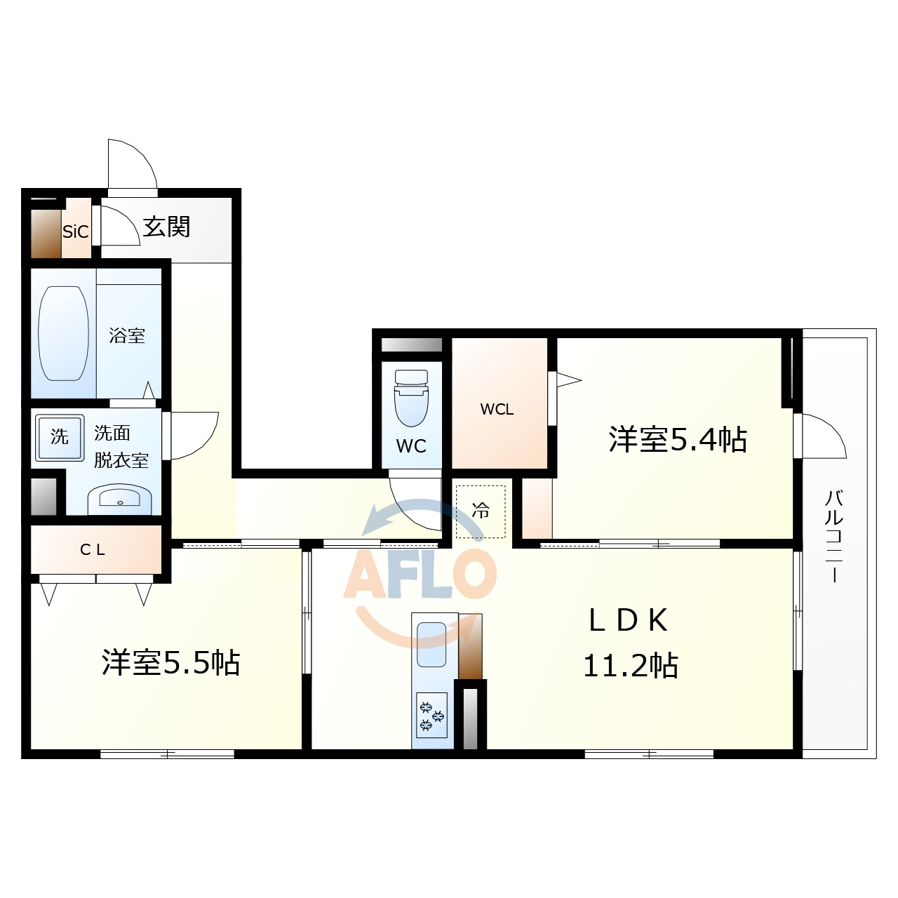 D-ROOM墨江　墨江小学校区の間取り|D-ROOM墨江（ディールーム墨江）　間取り