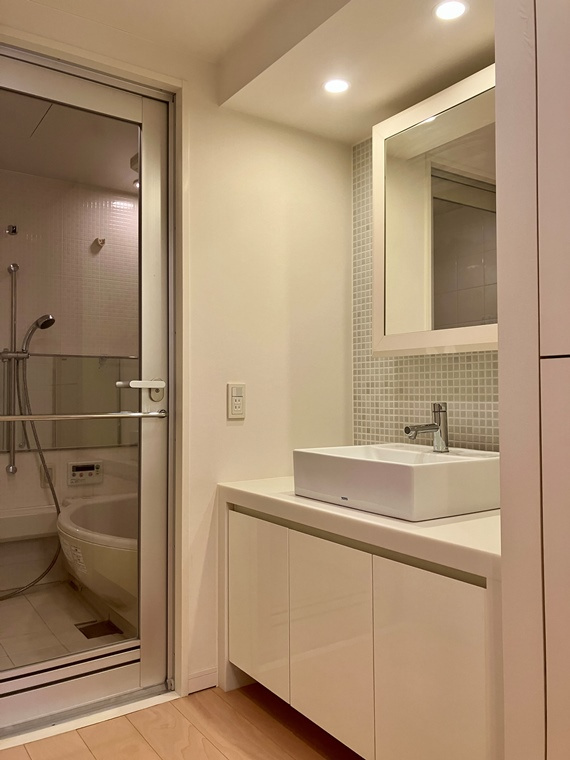 パークハウス　オー・タワーの洗面所