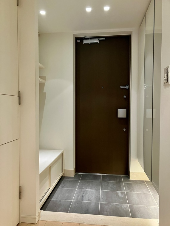 パークハウス　オー・タワーの玄関