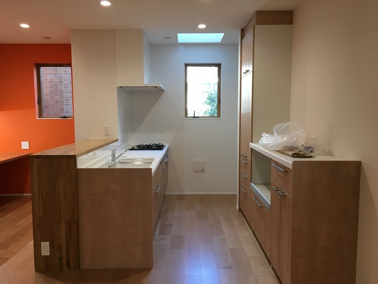 国領町戸建のキッチン