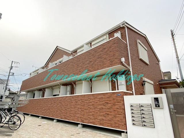 藤沢市辻堂３丁目のアパートの外観