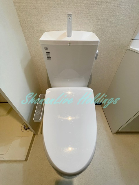 藤沢市辻堂３丁目のアパートのトイレ|清潔感のあるトイレです