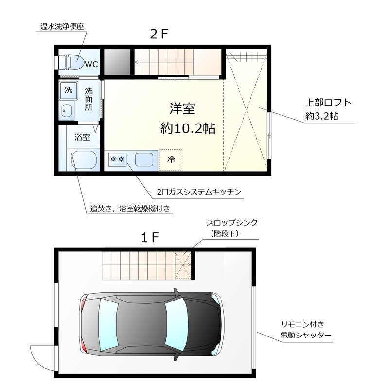 KICHI和泉上町の間取り