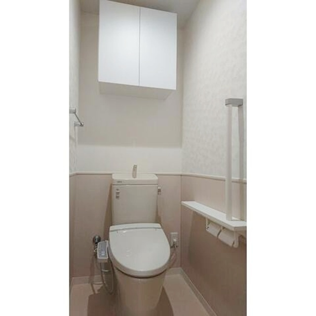 藤沢市湘南台５丁目の賃貸マンションのトイレ|清潔感のあるトイレです