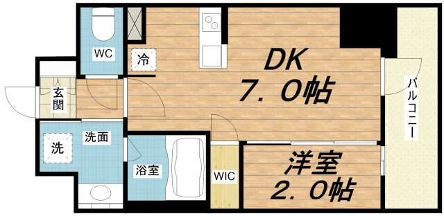 【間取り】 | バウスフラッツ新大阪