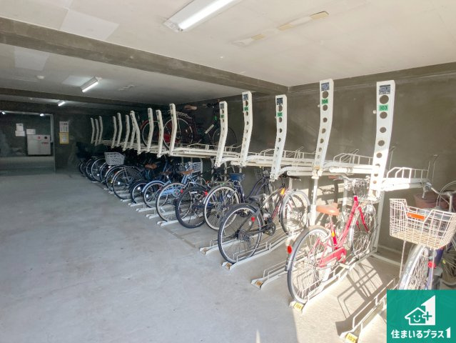 パレス朝霧のその他共用部分|共用部（駐輪場）