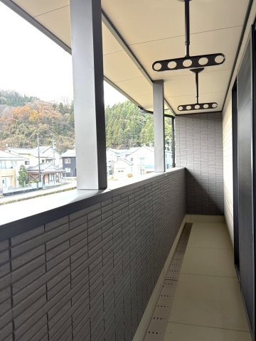 マリアント押田A棟のバルコニー