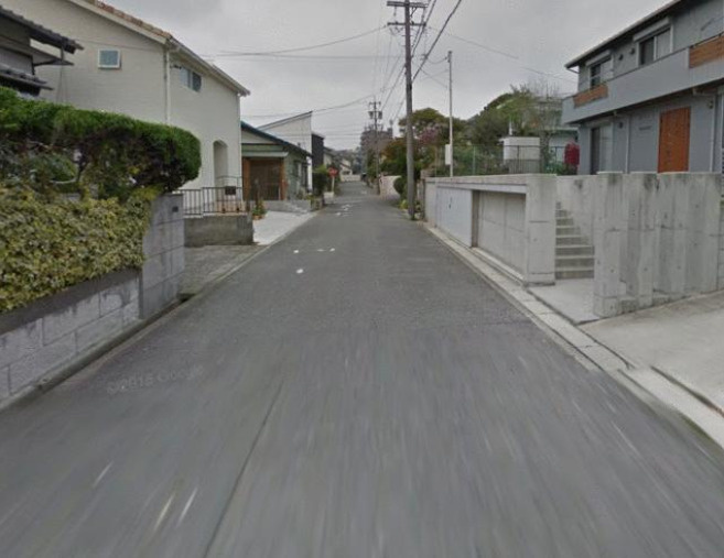 半田市桐ケ丘3丁目　売り土地の前面道路含む現地写真|前面道路含む現地写真です