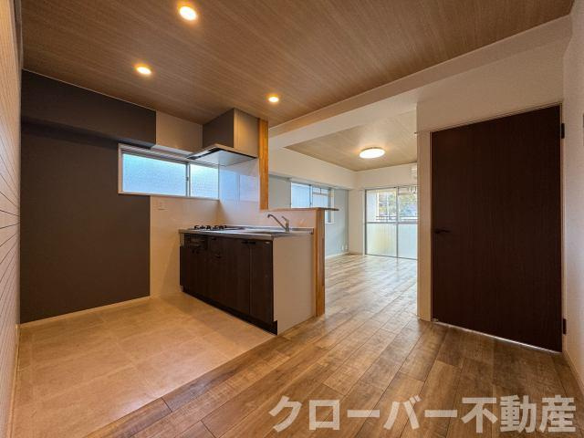 青山ハイツのキッチン