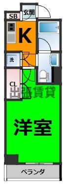 仲介手数料０円！ＣＯＺＹ阿由知通の間取り