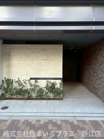 アーバネックス大阪城北のエントランス