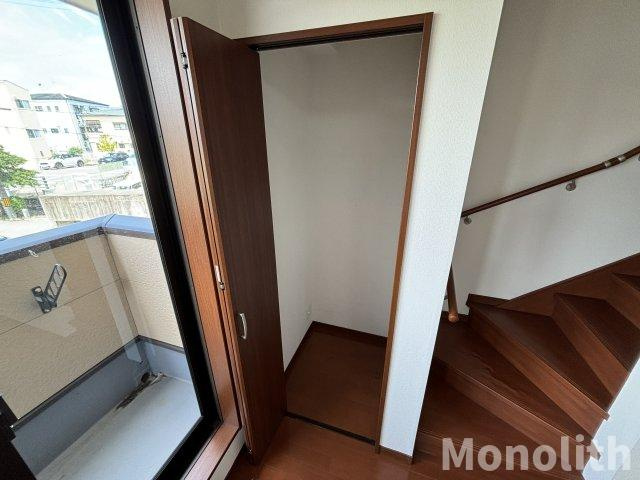 メゾネットアーリアの収納