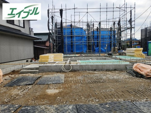 小牧市大字東田中　新築戸建　３号棟の外観|味岡駅　徒歩９分。商業施設充実。
小・中学校近く。