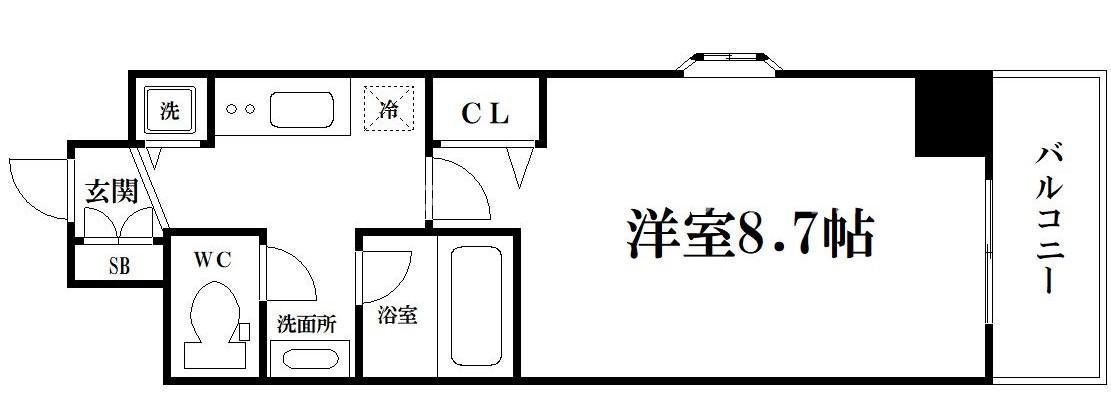 コンフォルトＫの間取り