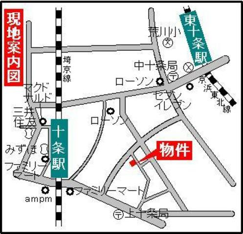 クレストコートの地図|案内図
