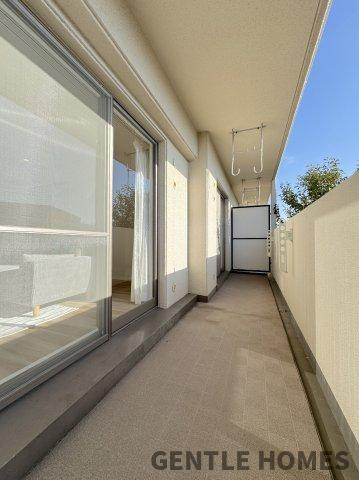 アーサー新宮パークシティ・デュエーロのバルコニー