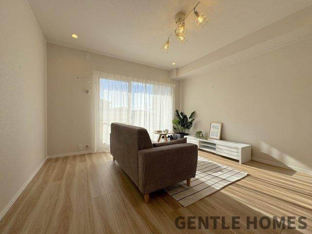 アーサー新宮パークシティ・デュエーロの居間・リビング