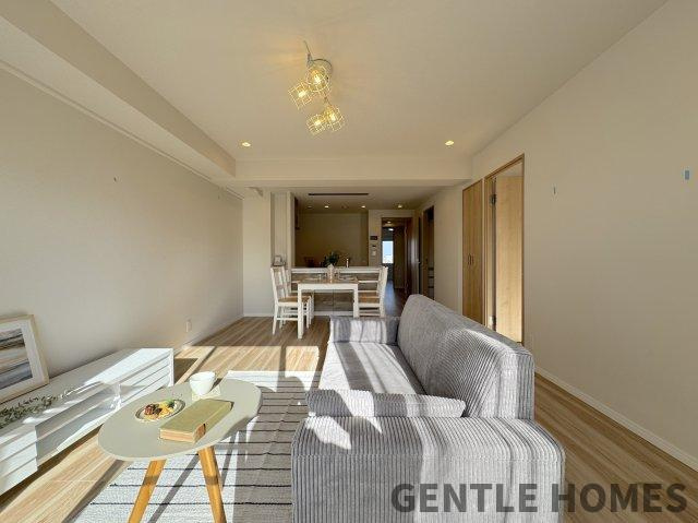 アーサー新宮パークシティ・デュエーロの居間・リビング