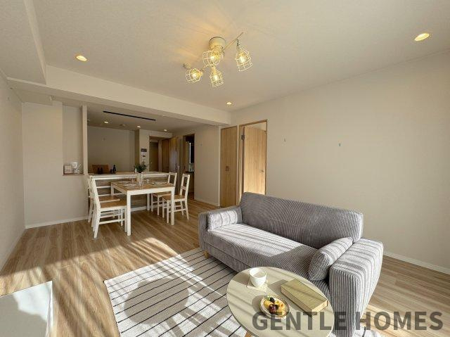 アーサー新宮パークシティ・デュエーロの居間・リビング