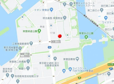 【地図】 | 東雲キャナルコートCODAN12号棟