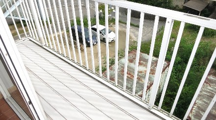 エミネンスコーポのバルコニー