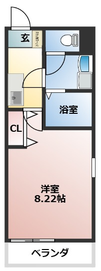 リブレアツウィンⅡの間取り