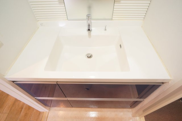 グランコート富雄の洗面所