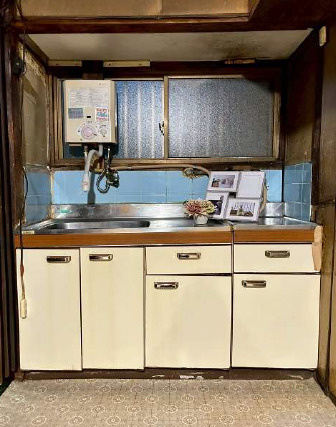 大阪市住之江区住之江3丁目　戸建投資物件のキッチン