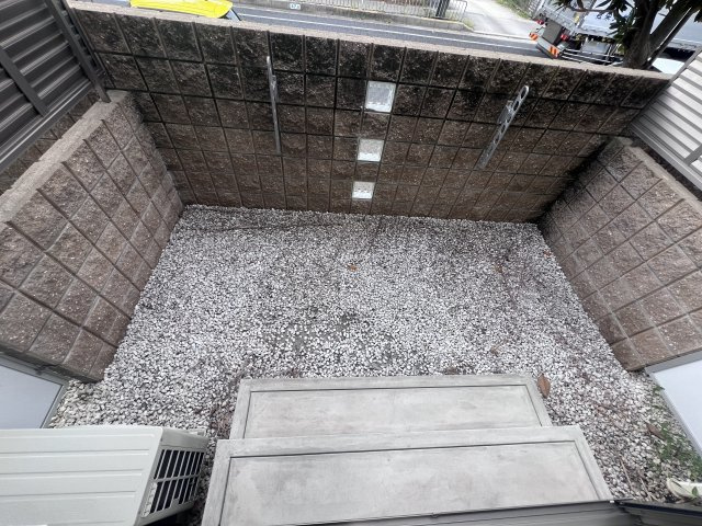 アロハ舞子のバルコニー