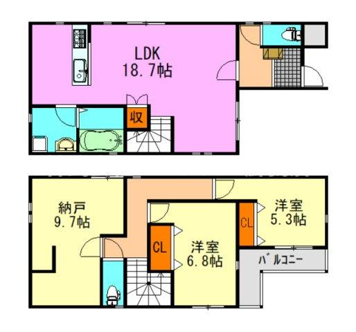 【間取り】 | Kolet大森台