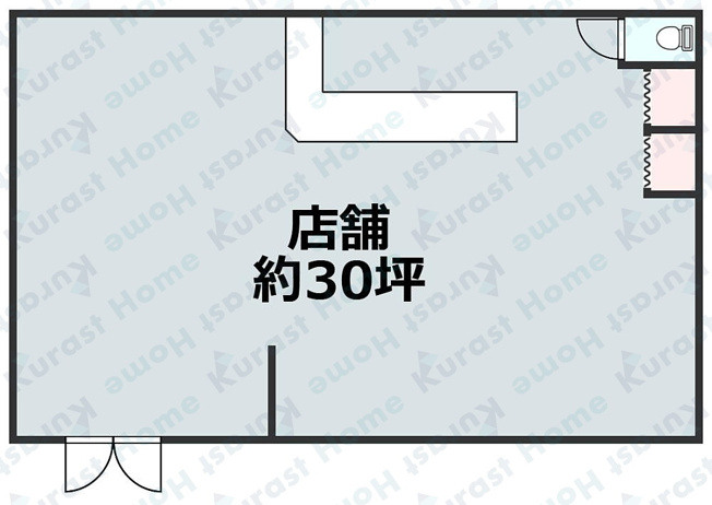 【間取り】 | 喜連2丁目テナントビル