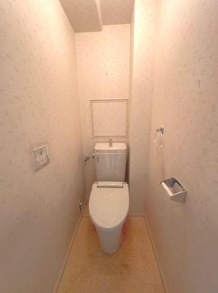 京都上京ハウス4号棟のトイレ