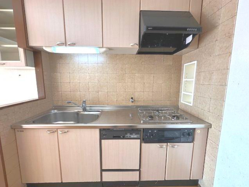 京都上京ハウス4号棟のキッチン