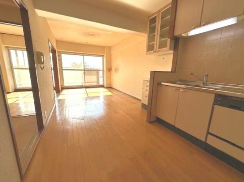 京都上京ハウス4号棟の居間・リビング