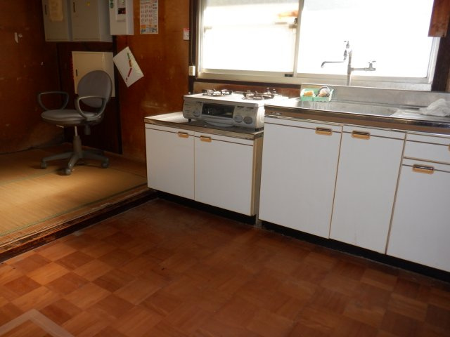 モーテルエコーのキッチン