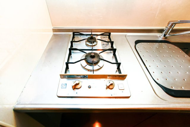 サヴォイグランデウォーターサイド　3階のキッチン|現状優先になります。