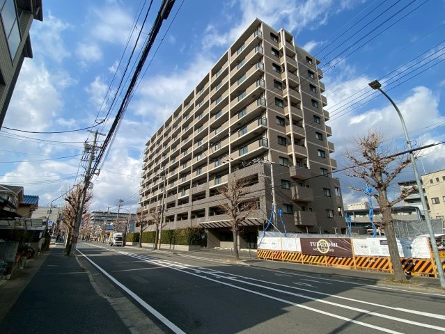 ジオ四条桂川ブライトコアの外観|26年1月撮影